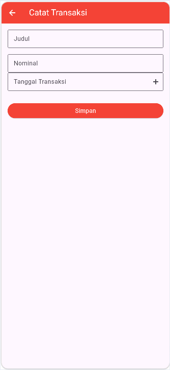 Hasil input tanggal